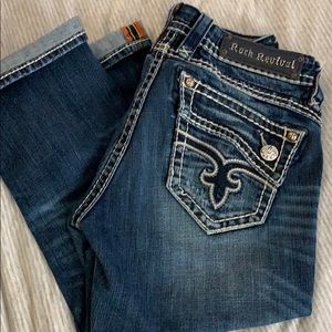 Rock Revival Johanna Capri Size 27